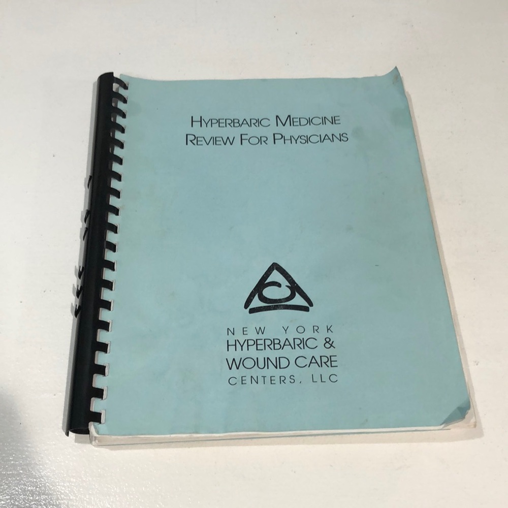 Hyperbaric Medicine Review For Physicians